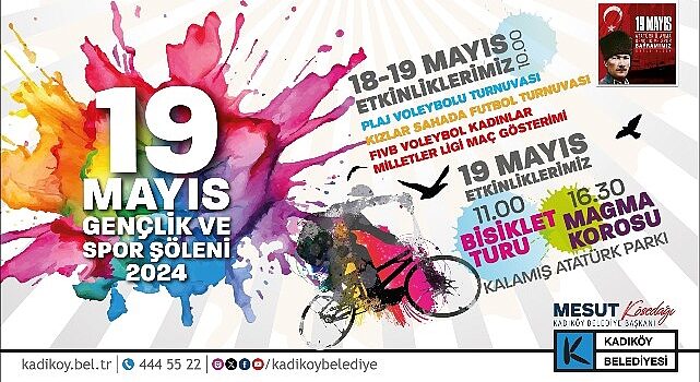 19 Mayıs, Kadıköy’de Coşkuyla Kutlanacak