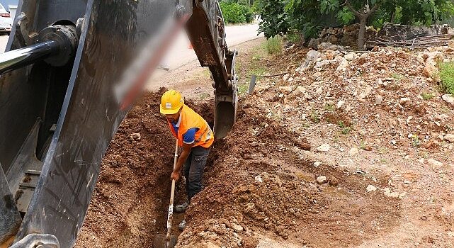 Adrasan’ın içme suyu sorununu ortadan kalkıyor