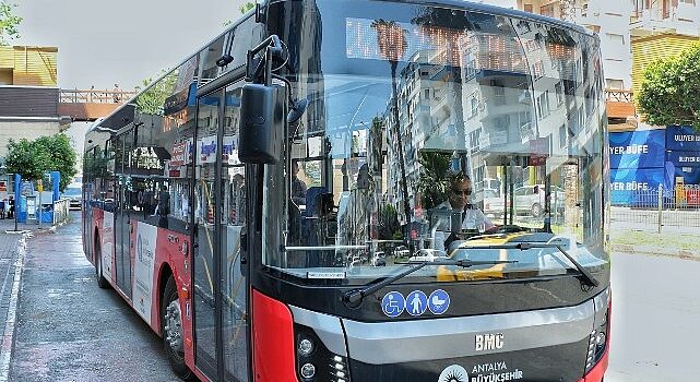 Antalya Büyükşehir’e ait toplu ulaşım araçları 19 Mayıs’ta ücretsiz