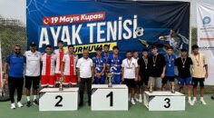 Ayak Tenisi ’19 Mayıs Kupası’ için oynandı