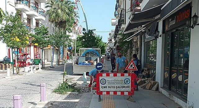 Büyükşehir, Datça’da İçme Suyu Hatlarını Yeniliyor