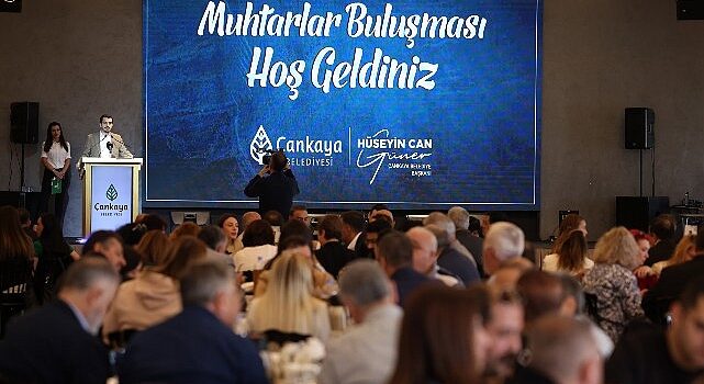 Çankaya’da Yeni Dönem Muhtarlar Tanışma Toplantısı Yapıldı