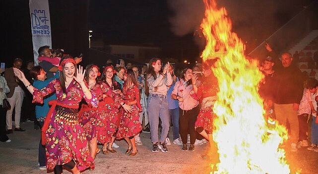 Çeşme’de Hıdırellez Şenliği coşkuyla kutlandı