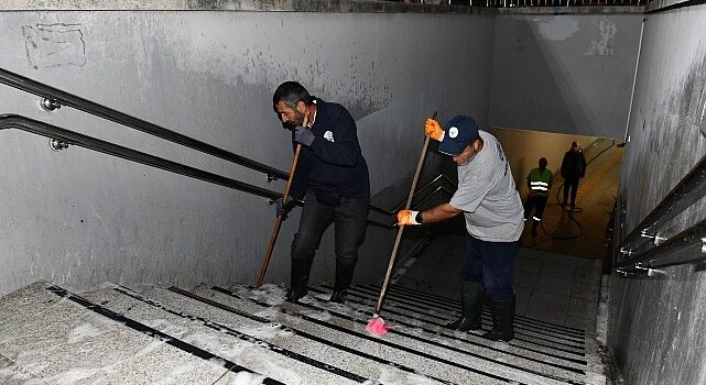 Çiğli’de Temizlik Seferberliği Sürüyor