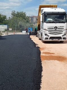 Derince Ertuğrul Gazi Bulvarına üstyapı