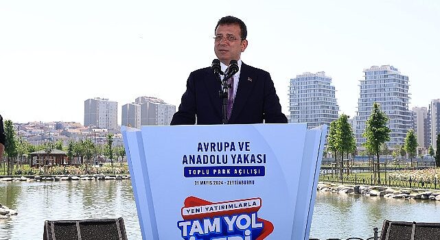 Ekrem İmamoğlu 7 ilçedeki toplam 8 parkı baştan aşağı yeniledi