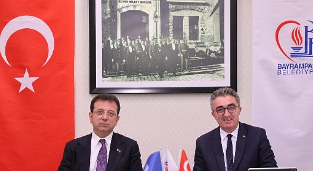 Ekrem İmamoğlu’ndan Bayrampaşa Belediye Başkanı Hasan Mutlu’ya ziyaret