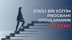 Etkili bir eğitim programı uygulamanın 7 adımı