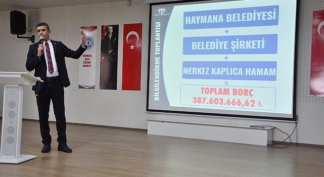 Haymana Belediyesi’nin Borcu 387 Milyon Türk Lirası