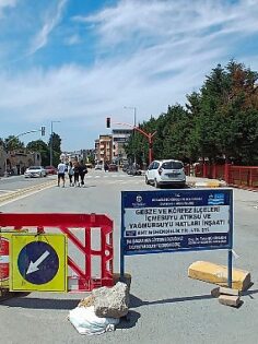 İSU, Tuzla Caddesi’ne 740 Metre Yeni Yağmur Suyu Hattı Yapıyor