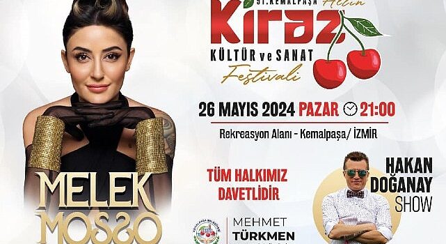 Kemalpaşa Belediyesi’nin düzenlediği 51’inci Kemalpaşa Altın Kiraz Kültür ve Sanat Festivali için geri sayım başladı