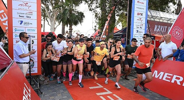 Kemer’de 10. Merrell Run To Sky Yarışları gerçekleştirildi