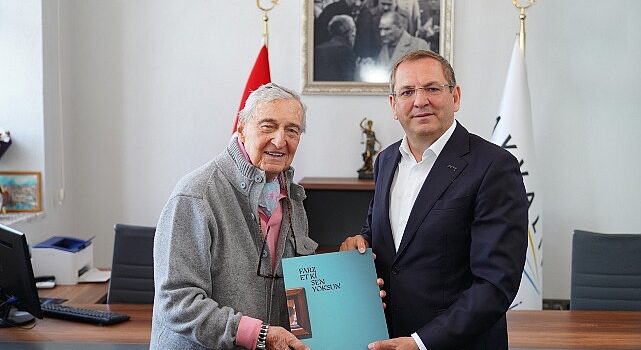 Koç Holding Yönetim Kurulu Onursal Başkanı M. Rahmi Koç’tan Başkan Mesut Ergin’e ziyaret