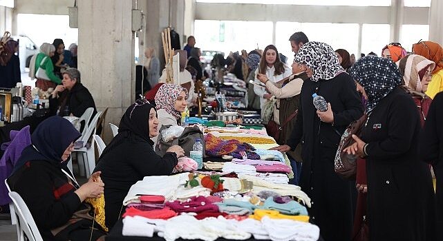 KOMEK Pazarı Anneler Günü Etkinliği Kadın Kursiyerlerin Ekonomisine Destek Oldu