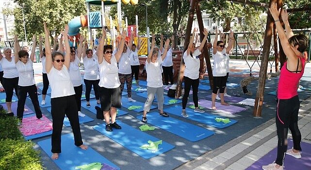 Konak’ta açık havada spor keyfi başlıyor