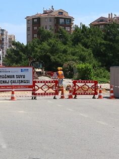 Konyaaltı bölgesinde yeni hat döşeniyor