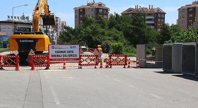 Konyaaltı bölgesinde yeni hat döşeniyor