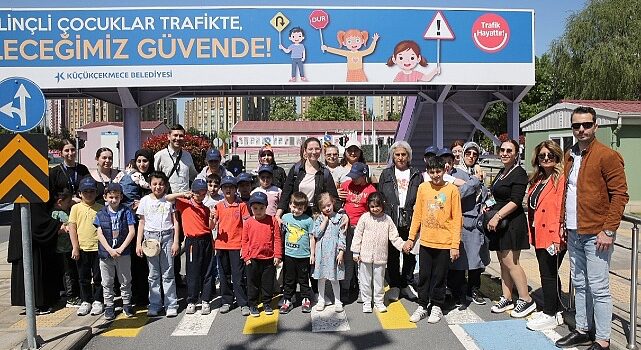 Küçükçekmece’deki Trafik Eğitim Parkı’nda Özel Çocuklara Özel Eğitim