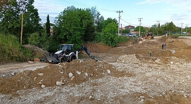 Lüleburgaz Belediyesi hat taşıma çalışmalarını tamamladı