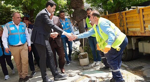 Mahalle Hizmet Seferberliği Ekipleri Denizköşkler Mahallesi’nde Çalışmalarına Devam Etti