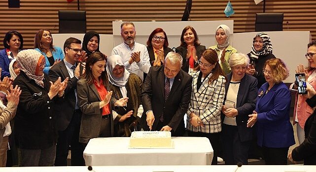 Mahalle kadın derneklerinden Başkan Şadi Özdemir’e ziyaret