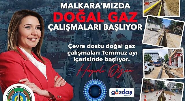 Malkara Belediye Başkanı Nergiz Karaağaçlı Öztürk : Doğal Gazda Yeni Etap Çalışmasına Başlama Tarihi Belli Oldu