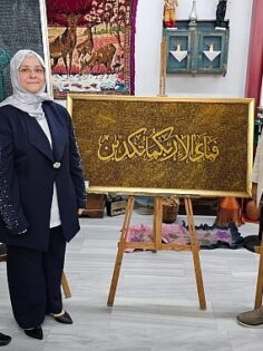 Maneviyat Yüklü Sergi Gölcük Belediyesi Sanat Galerisi’nde Açıldı