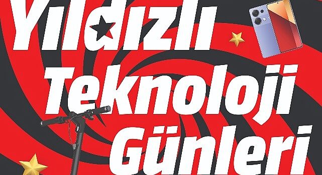 MediaMarkt’ın Yıldızlı Teknoloji Günleri Kampanyası devam ediyor