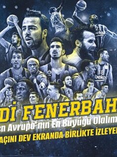 Nevşehir Belediyesi Final-Four İçin Dev Ekran Kuruyor