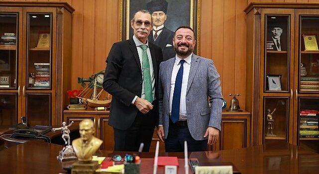 Ödemiş Belediye Başkanı Mustafa Turan, Ankara ziyaretleri kapsamında Etimesgut Belediye Başkanı Erdal Beşikçioğlu’nu ziyaret etti