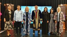 Özbekistan Devlet Sanat ve Kültür Enstitüsünden, EÜ İletişim Fakültesine ziyaret