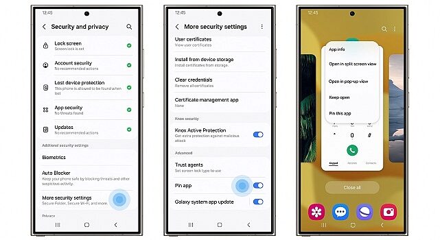 Samsung Galaxy’nin güvenlik ve gizlilik özellikleriyle kişisel bilgiler güvende