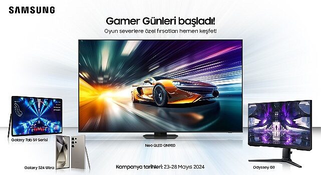 Samsung Gaming Week kampanyasıyla oyun tutkunları için fırsat yağmuru