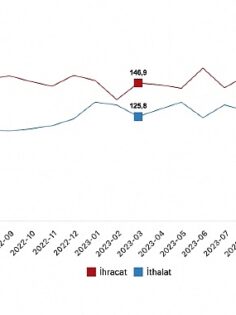 Tüik: İhracat birim değer endeksi %1,4 azaldı