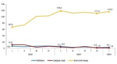 Tüik: İstihdam endeksi yıllık %3,4 arttı