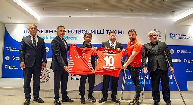 Yatırım Finansman Ampute Futbol Milli Takımına sponsor oldu