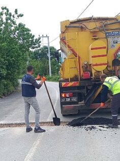 Yol Bakım Timi Kocaeli’nin her yerinde