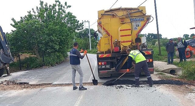 Yol Bakım Timi Kocaeli’nin her yerinde