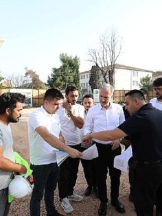 Akhisar Spor Salonu Yükseliyor