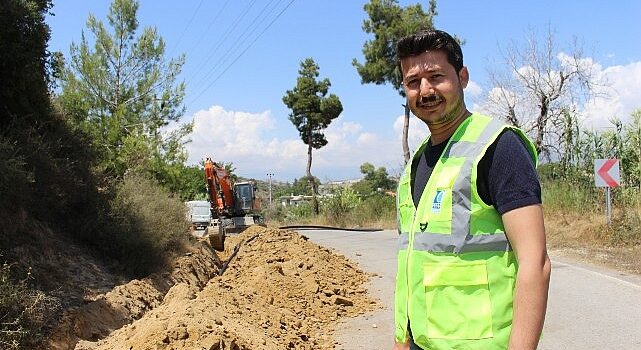 ASAT Manavgat Karaöz’de su borularını yeniliyor