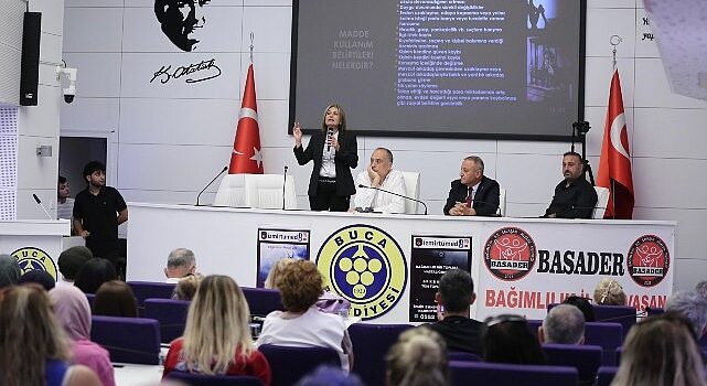 Buca’da bağımlılıkla mücadele paneli düzenlendi