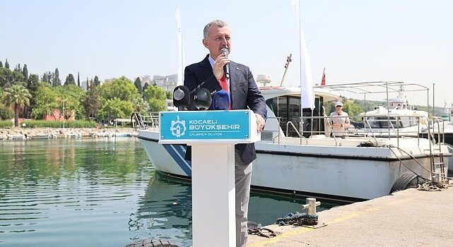 Büyükşehir’den balıkçılığa yapay resif desteği;  Başkan Büyükakın: Körfez yeniden hayat bulacak