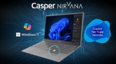 Casper Nirvana X600 dizüstü bilgisayarlarına Microsoft Copilot tuşu ekledi