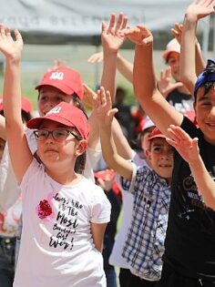 Çavuşlu Köyü’nde Renkli Karne Şenliği