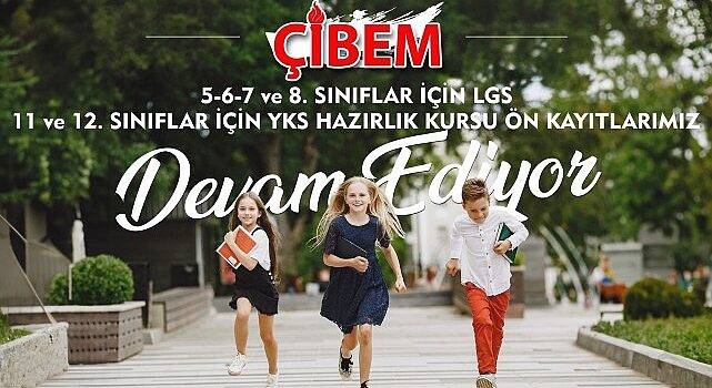 Çiğli Belediyesi’nin LGS ve YKS Kurs Kayıtları Devam