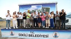 Dikili’de Düğün Salonu Temeli Atıldı