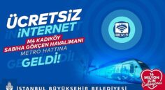 İBB’ye ait M4 Kadıköy-Sabiha Gökçen Havalimanı Metro Hattı’nda ücretsiz sınırsız internet İBB Wi-Fi hizmeti başladı