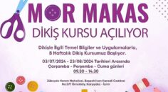 Kadınlar Mor Makas ile dikiş öğrenecek