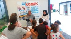 KOMEK Mensupları ve Mezunları Derneği Bayramda Hatay’da Çocukları Sevindirdi