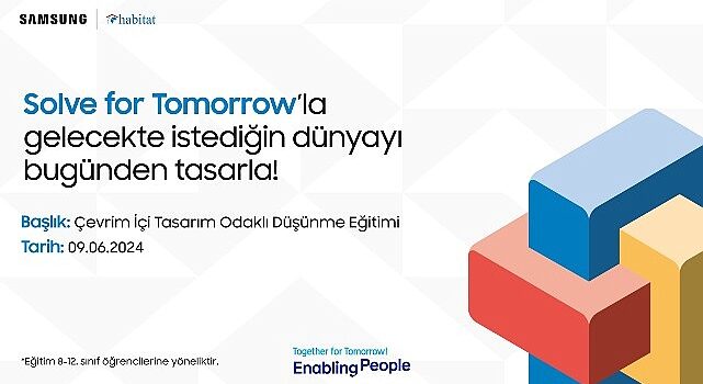 Solve for Tomorrow Tasarım Odaklı Düşünme Eğitimleri için başvurular devam ediyor